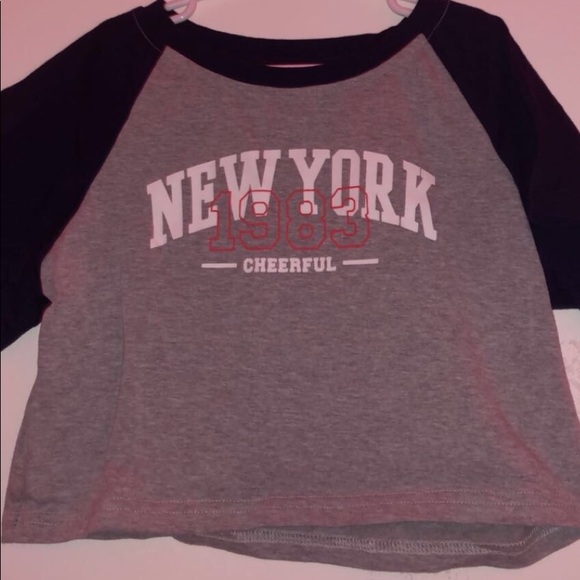 SHEIN New York 1983 crop top - Picture 1 of 4